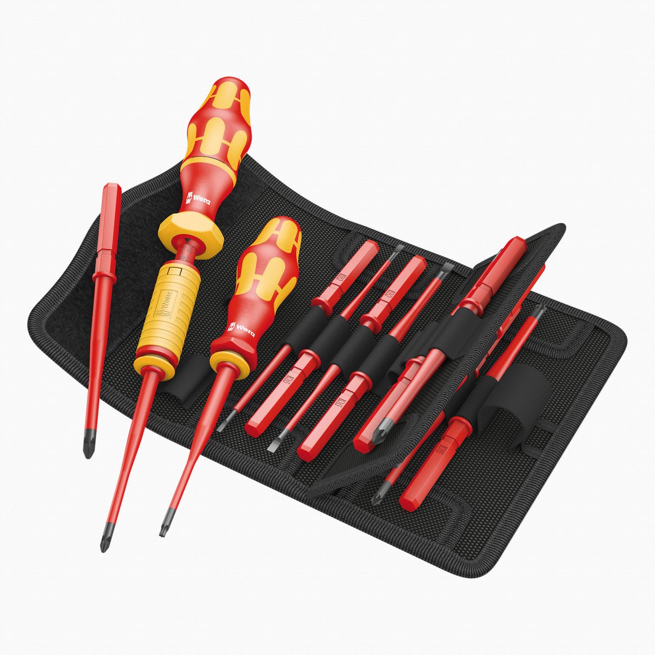 Wera 135906 KK VDE 16 Piece 1.2 - 3.0 Nm Adjustable Insulated Torque Screwdriver Set with 817 Handle - WR135906 - KC Tool
