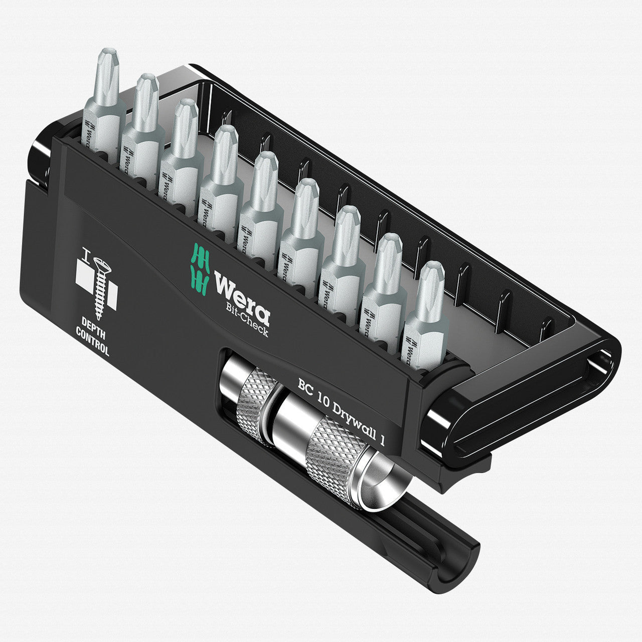 Wera 136011 Drywall Construction/9 Bit - Check Set - WR136011 - KC Tool