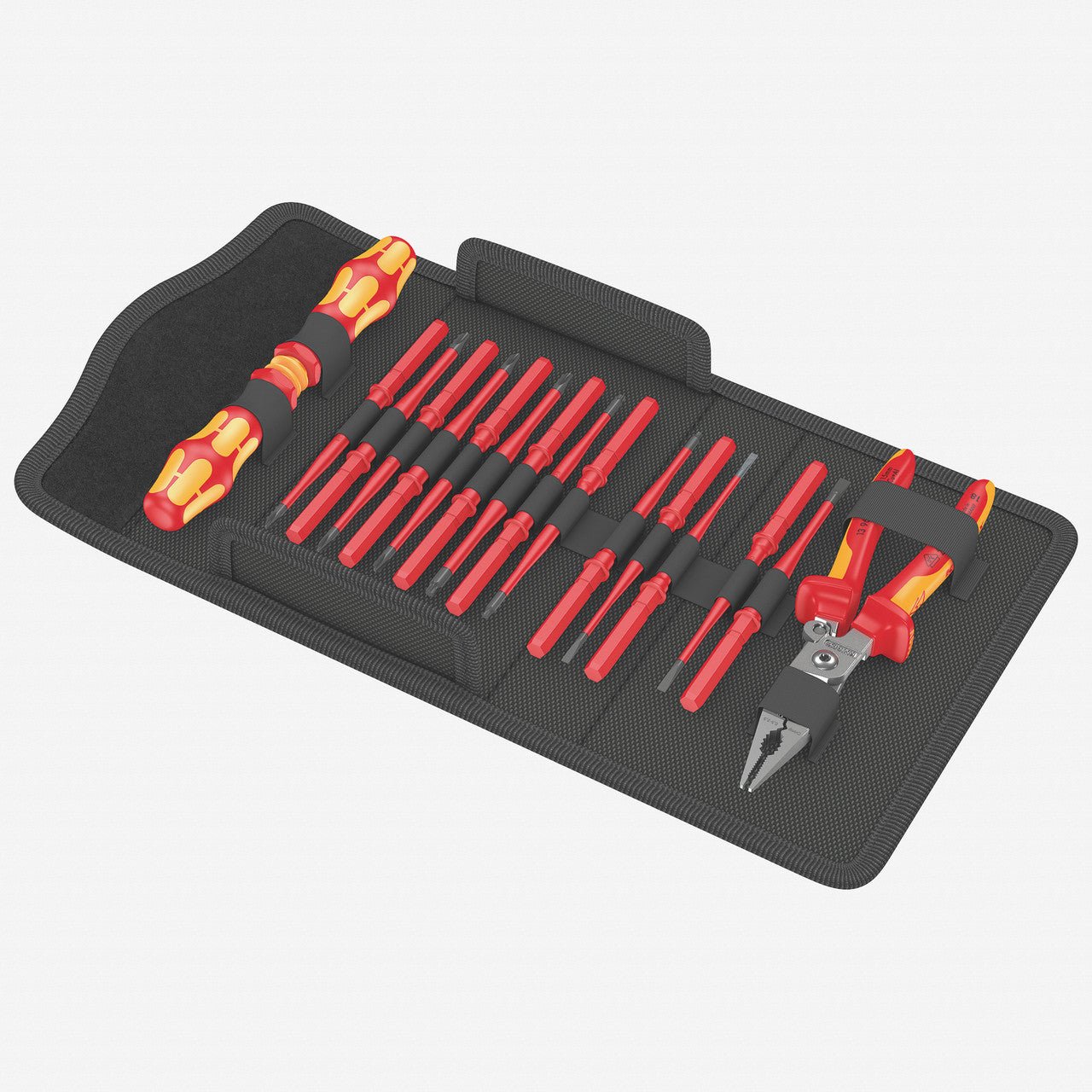 Wera 136027 Kraftform Kompakt VDE 17 Extra Slim Set, 17 Pieces - WR136027 - KC Tool