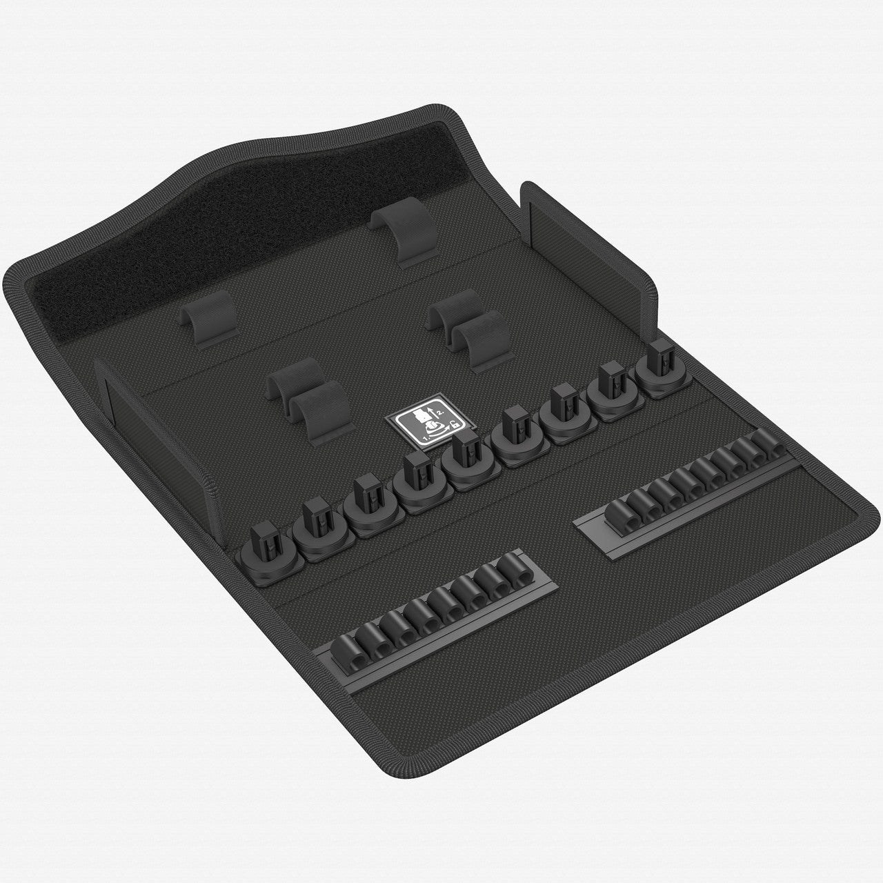 Wera 136029 Textile Case for Zyklop Speed 3/8" Ratchet Set, Empty - WR136029 - KC Tool