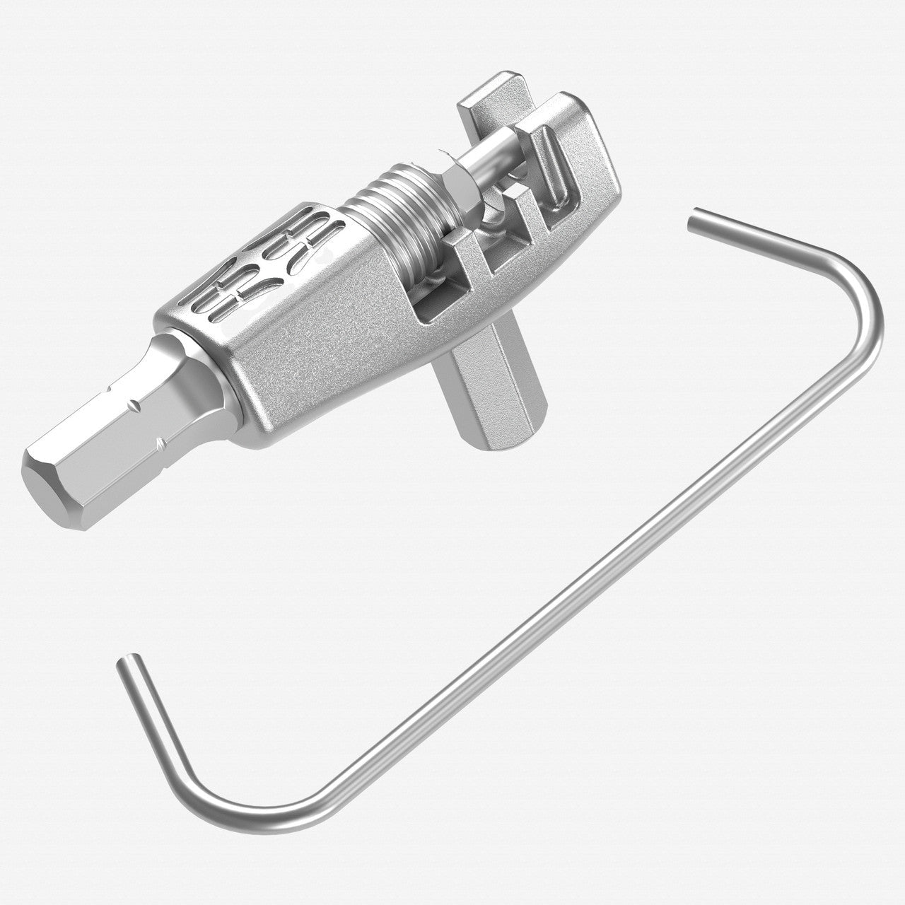 Wera 136039 9523 Bicycle Chain Rivet Tool with Chain - Hook, 2 Pieces - WR136039 - KC Tool