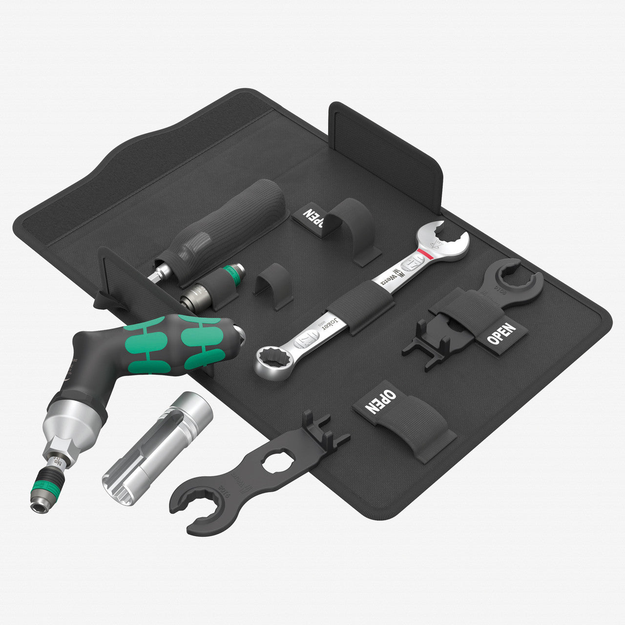 Wera 136043 9524 Photovoltaic Mounting Tool Set 1, 7 Pieces - WR136043 - KC Tool