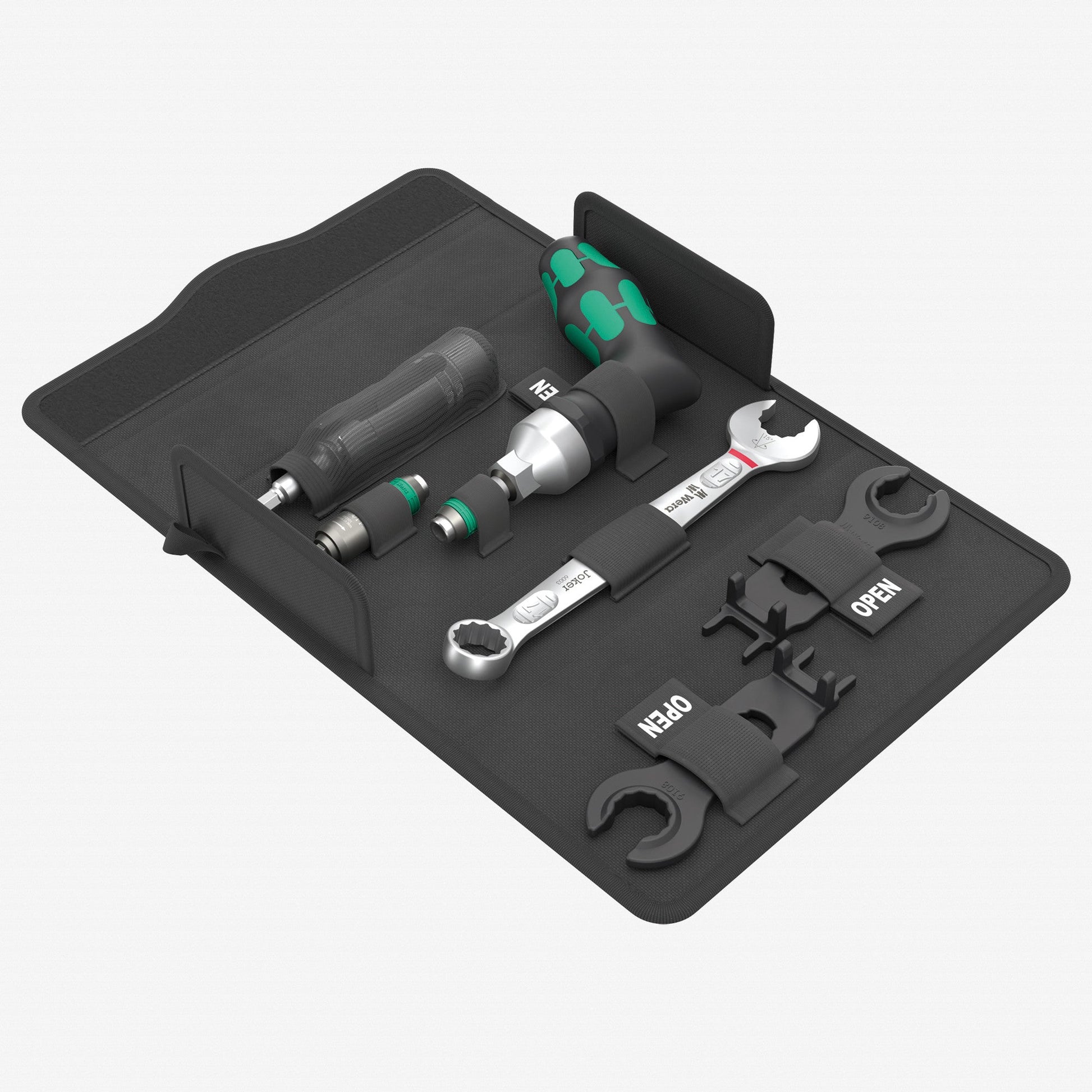 Wera 136043 9524 Photovoltaic Mounting Tool Set 1, 7 Pieces - WR136043 - KC Tool