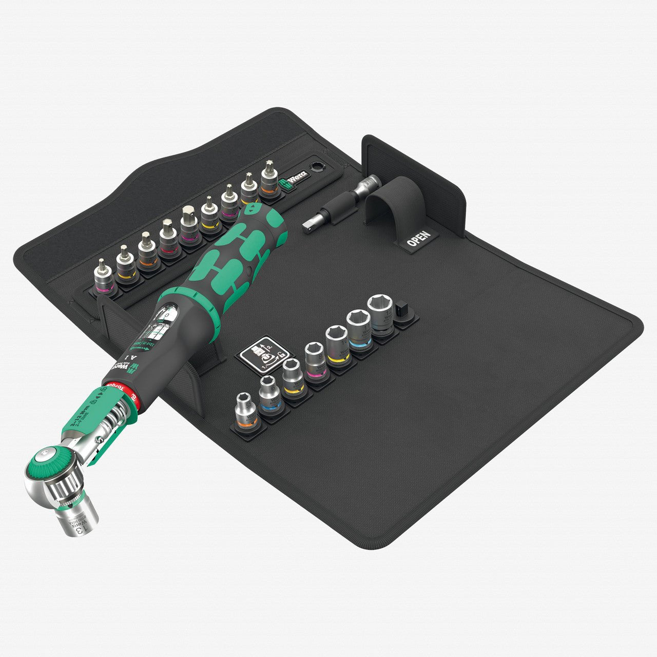 Wera 136073 Safe - Torque A 1 SHK Set 1, 1/4" Square Drive, 2 - 12 Nm, 20 Pieces, Metric - WR136073 - KC Tool
