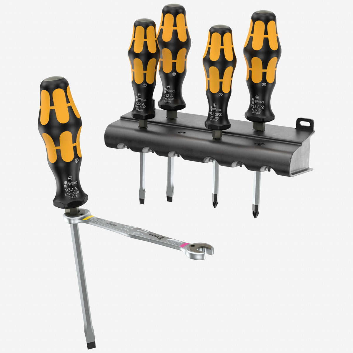 Wera 136078 Chiseldrivers + Joker Wrench Limited Edition Set 1, 6 Pieces - WR136078 - KC Tool