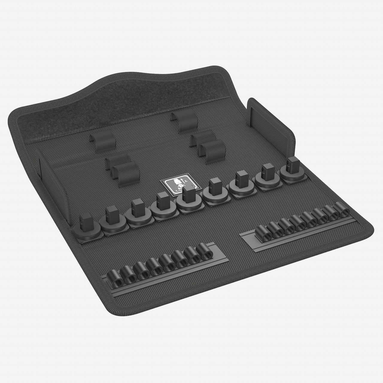 Wera 136402 Textile Case for Zyklop Metal Switch Ratchet Sets, 3/8", Empty - WR136402 - KC Tool