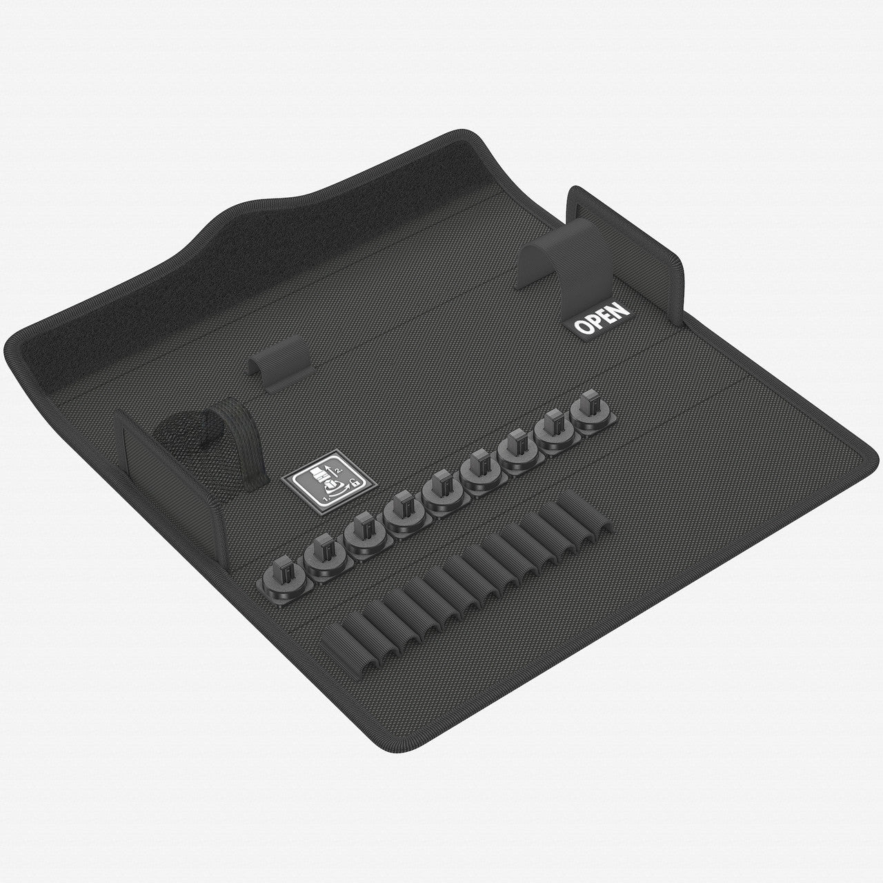 Wera 136412 Textile Case for Safe - Torque Set, 23 Pieces, Empty - WR136412 - KC Tool