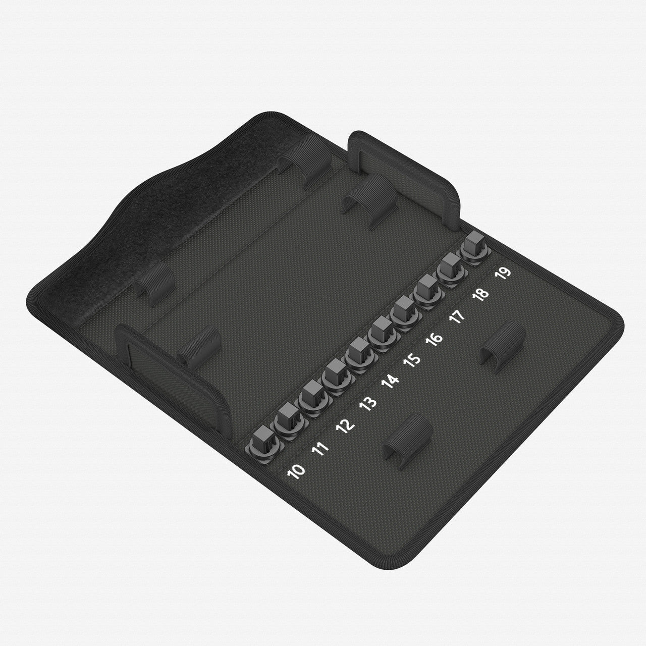 Wera 136450 Textile Case for Zyklop 1/2" Ratchet Set, Empty - WR136450 - KC Tool