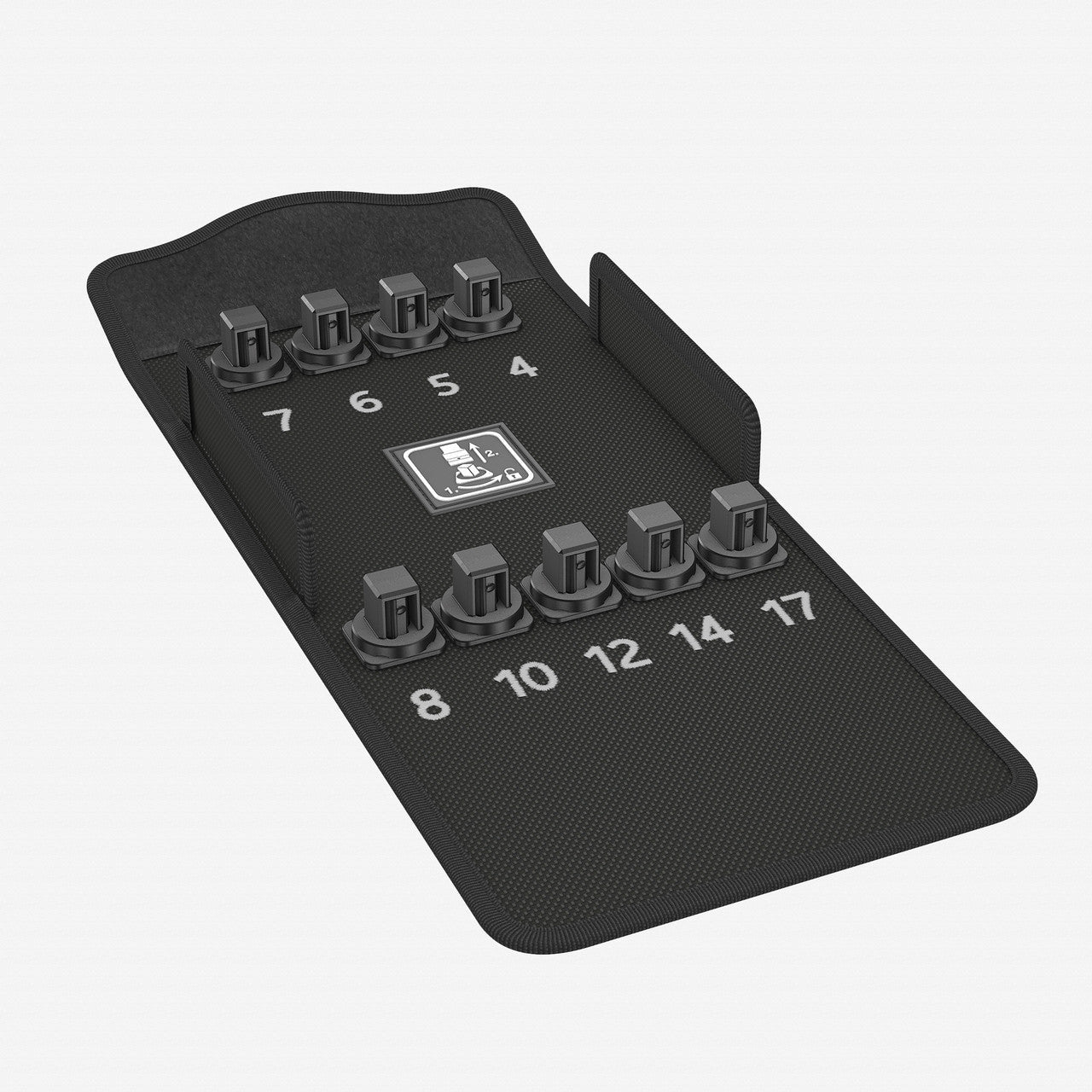 Wera 136451 Textile Case for 8740 C Bit Sockets, Empty - WR136451 - KC Tool