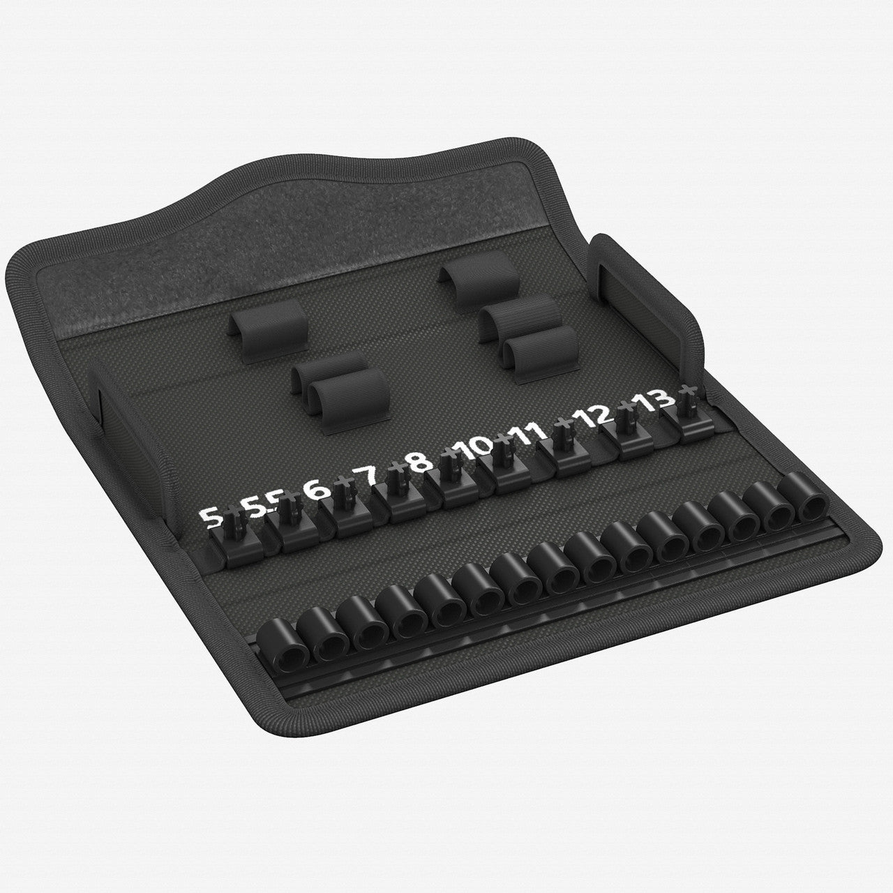 Wera 136468 Textile Storage Case for KK Zyklop 8100 SA Metal, Empty - WR136468 - KC Tool