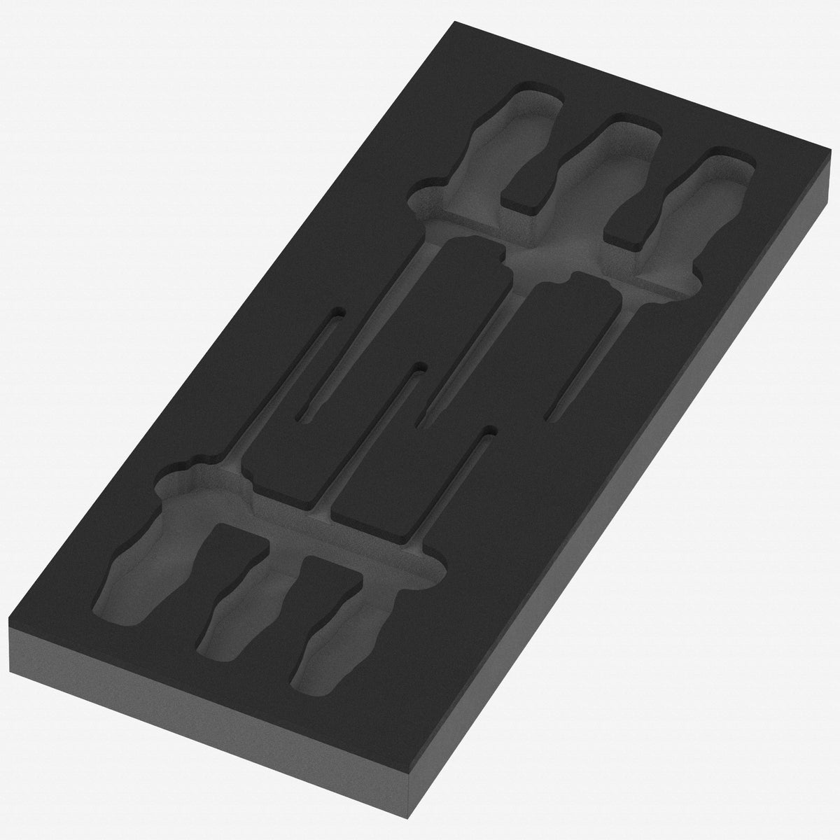 Wera 137170 Foam Insert Kraftform Series 900 Chiseldriver Set 1, Empty - WR137170 - KC Tool