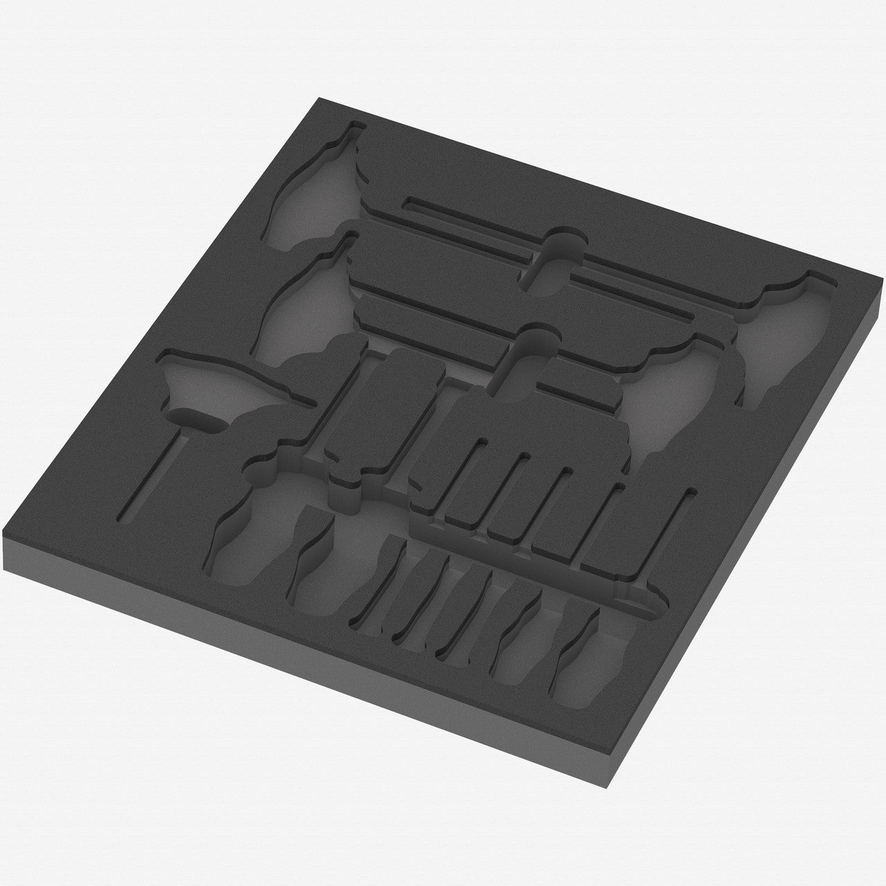 Wera 137313 Foam Insert Hex Screwdriver Set 1, Empty - WR137313 - KC Tool