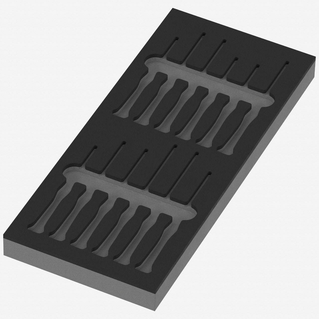 Wera 137318 9816 Foam Insert Kraftform Micro Screwdriver Set 2, Empty - WR137318 - KC Tool