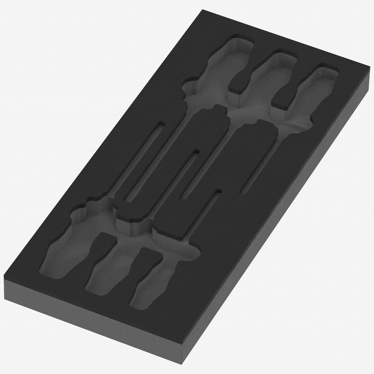 Wera 137329 Foam Insert Kraftform Series 300 Screwdriver Set 3, Empty - WR137329 - KC Tool