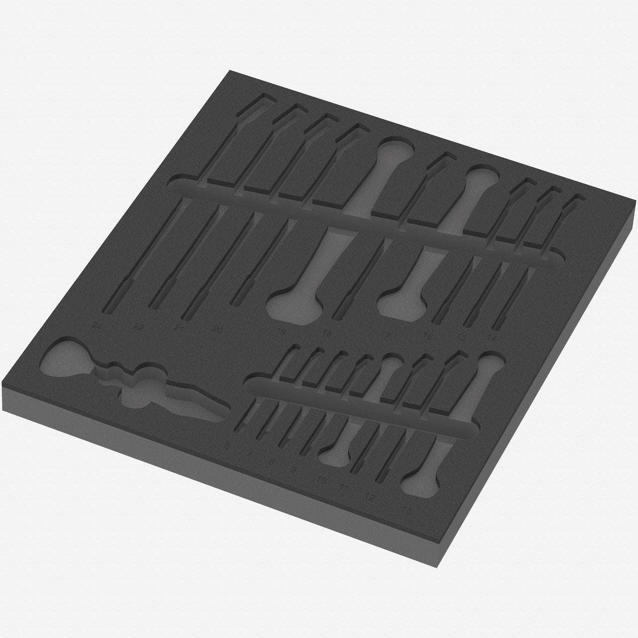 Wera 137331 Foam Insert 6003 Joker Set 1, Empty - WR137331 - KC Tool