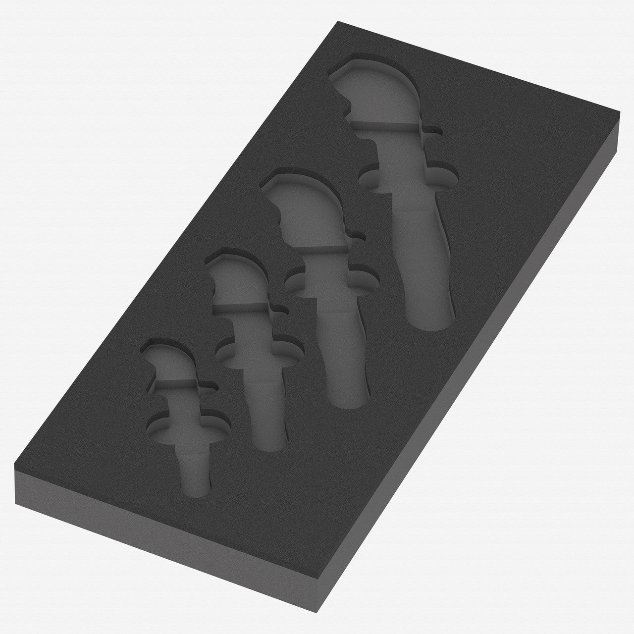 Wera 137334 Foam Insert 6004 Joker VDE Set 1, Empty - WR137334 - KC Tool