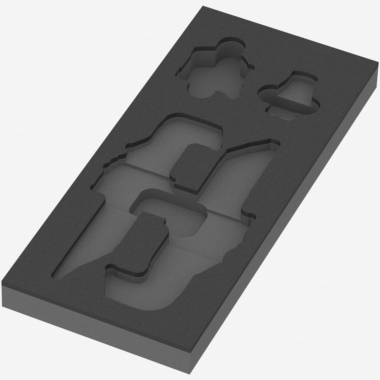 Wera 137340 Foam Insert L - key Set 1, Empty - WR137340 - KC Tool