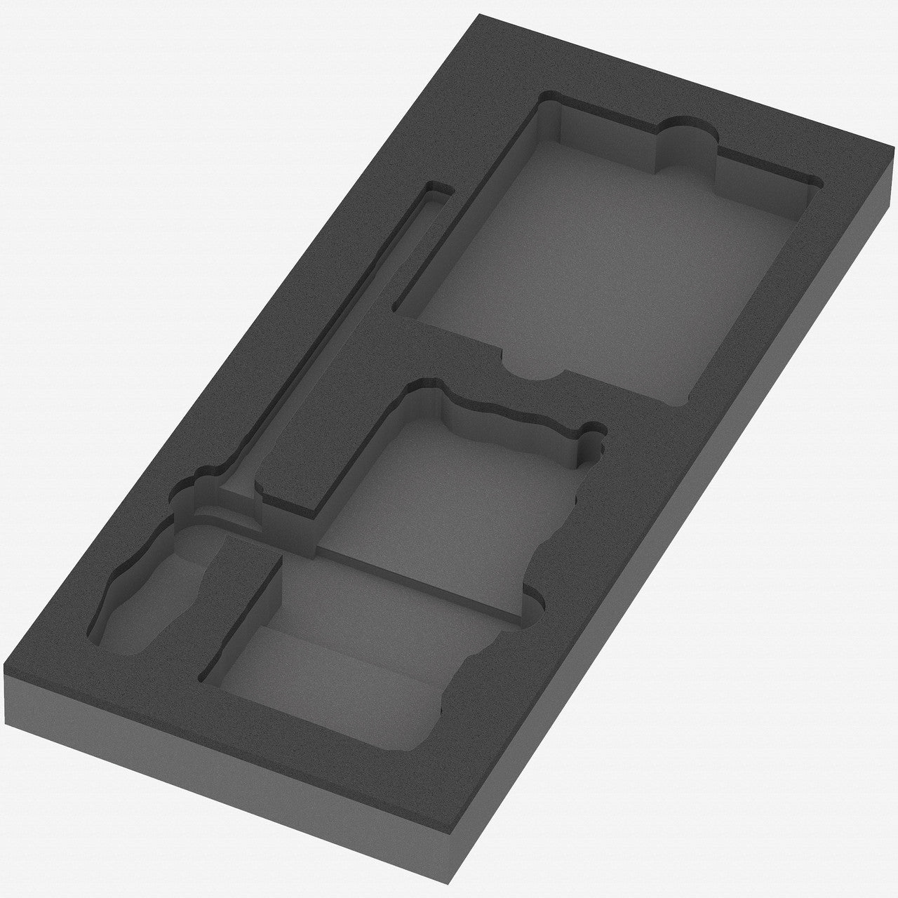 Wera 137350 Foam Insert Kraftform Kompakt and Tool - Check PLUS Set 1, Empty - WR137350 - KC Tool
