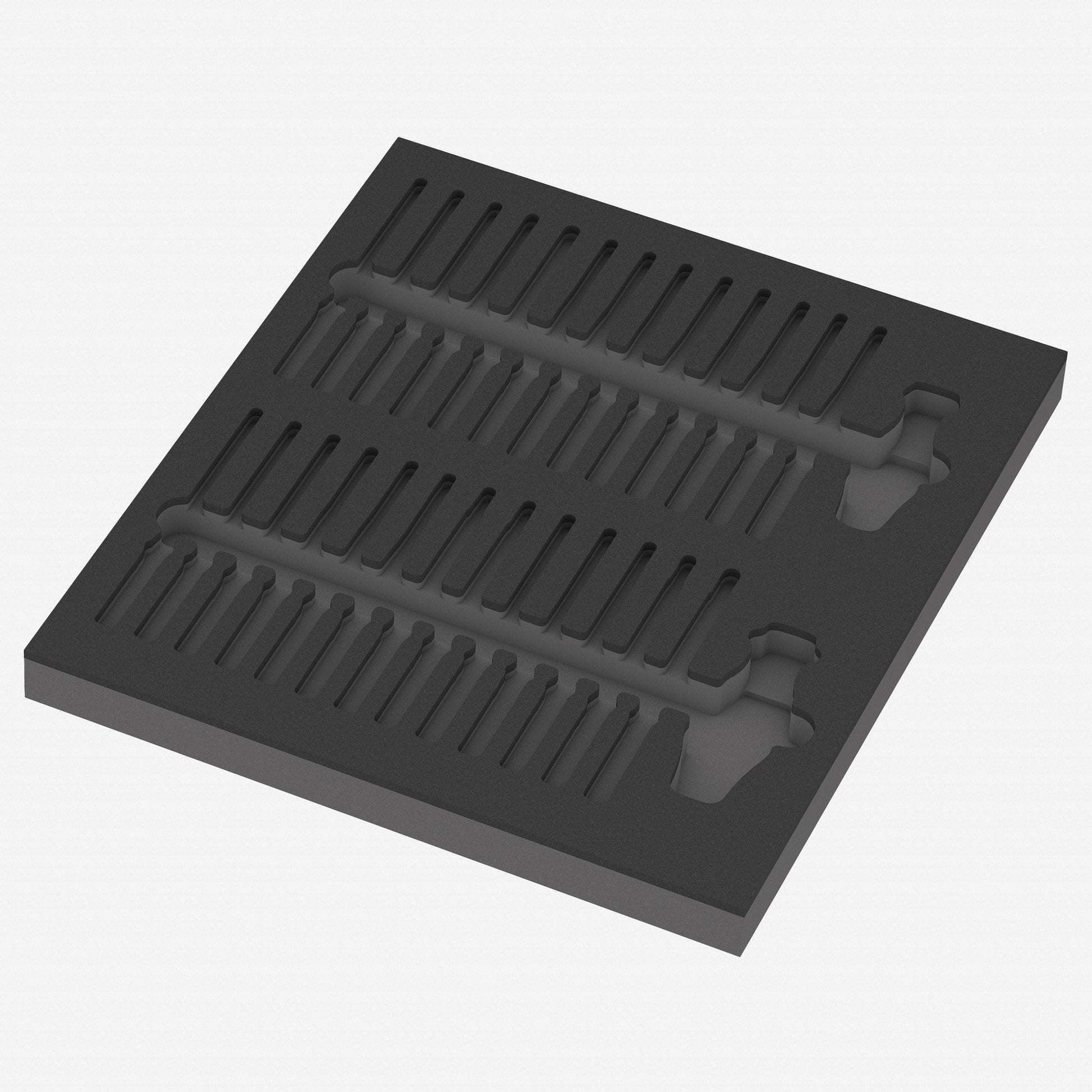 Wera 137351 Foam Insert Kraftform Kompakt VDE Bladedriver Set 1, Empty - WR137351 - KC Tool