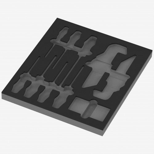 Wera 137360 9860 Foam Insert Stainless Set 1, Empty - WR137360 - KC Tool
