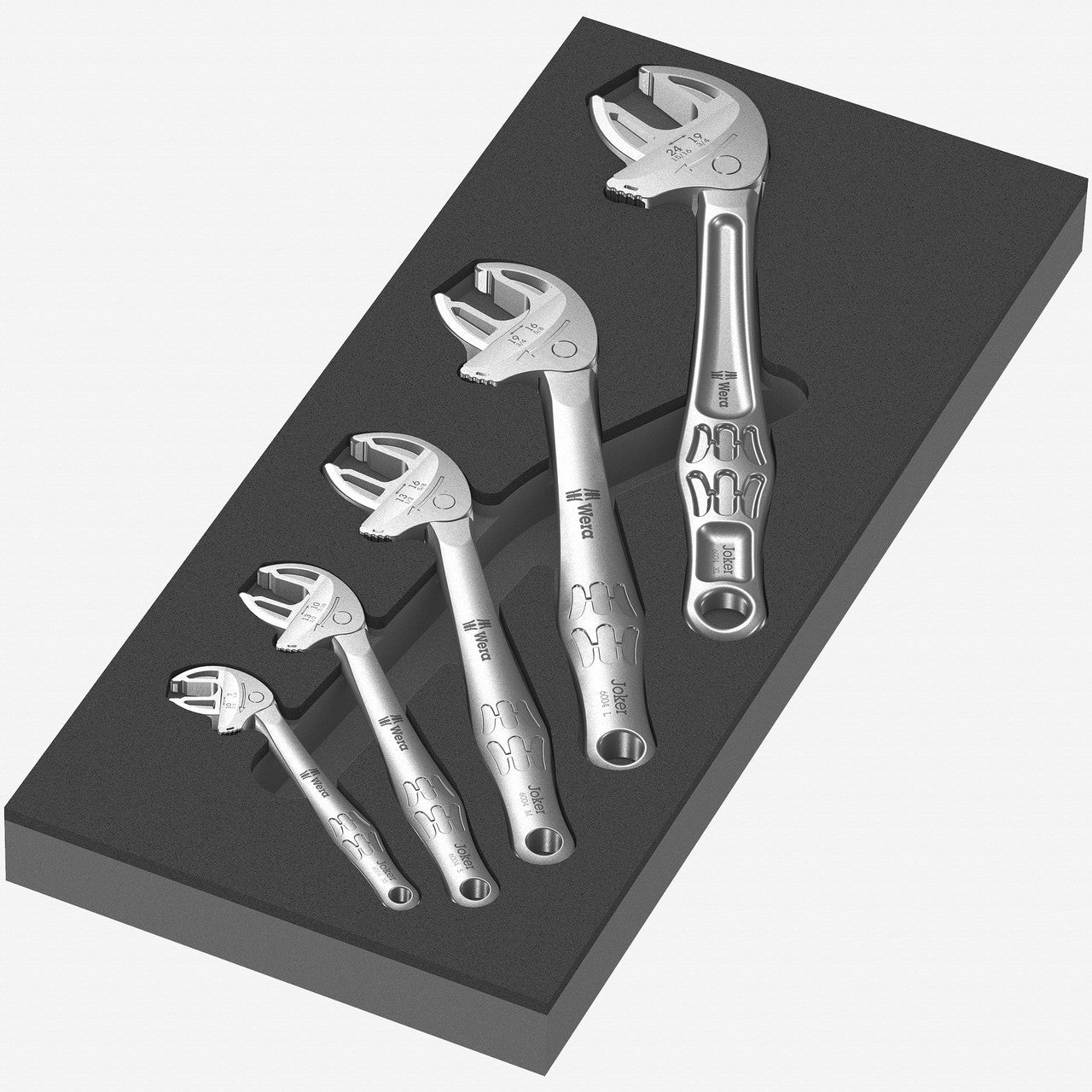 Wera 150122 Foam Insert 6004 Joker Set 1, 5 Pieces - WR150122 - KC Tool