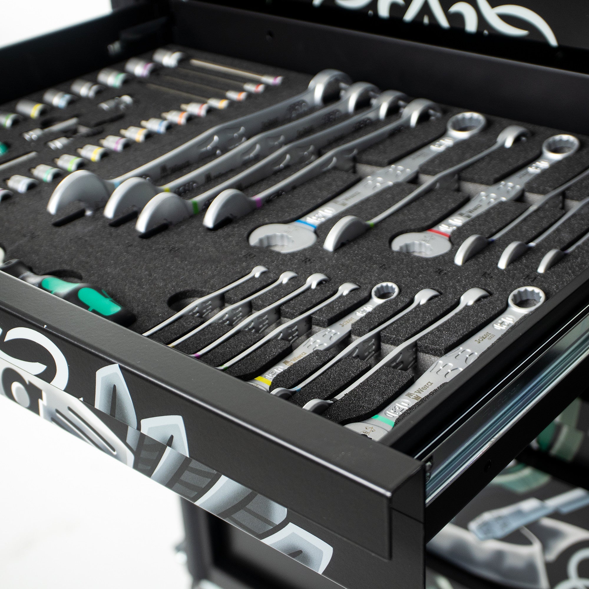 Wera 150130 Tool Rebel Trolley with Tool Assortment, 78 Pieces - WR150130 - KC Tool
