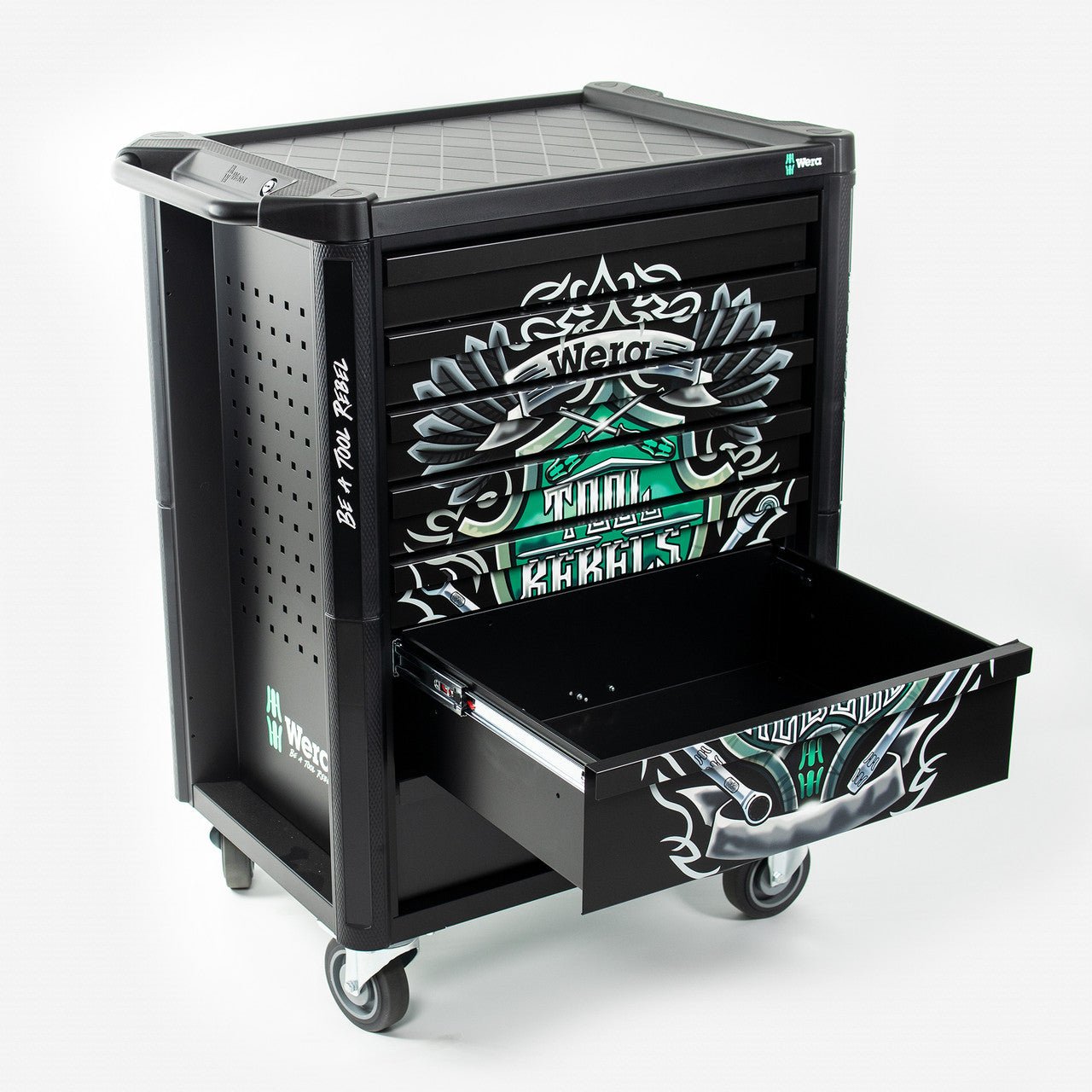 Wera 150130 Tool Rebel Trolley with Tool Assortment, 78 Pieces - WR150130 - KC Tool