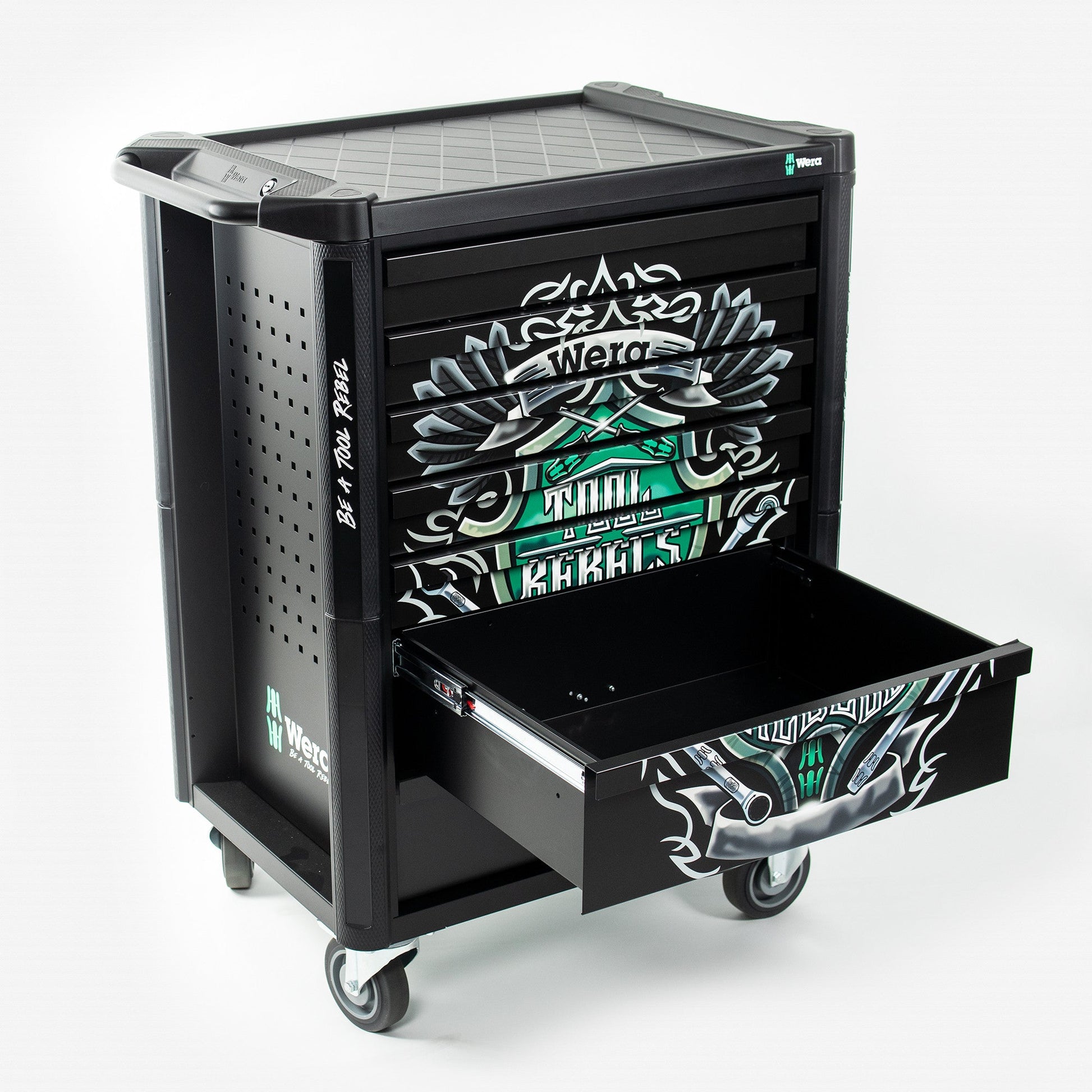 Wera 150130 Tool Rebel Trolley with Tool Assortment, 78 Pieces - WR150130 - KC Tool