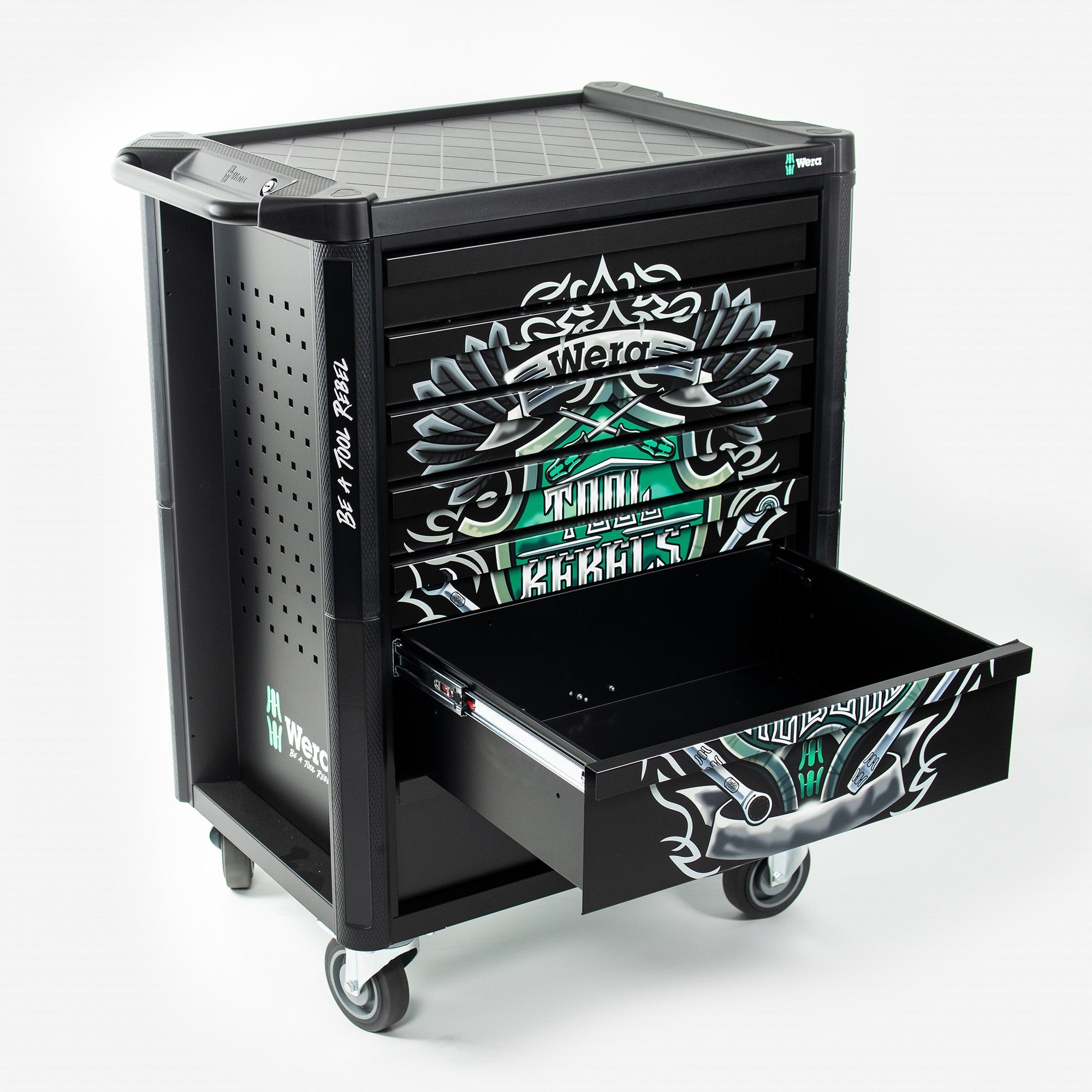 Wera 150130 Tool Rebel Trolley with Tool Assortment, 78 Pieces - WR150130 - KC Tool