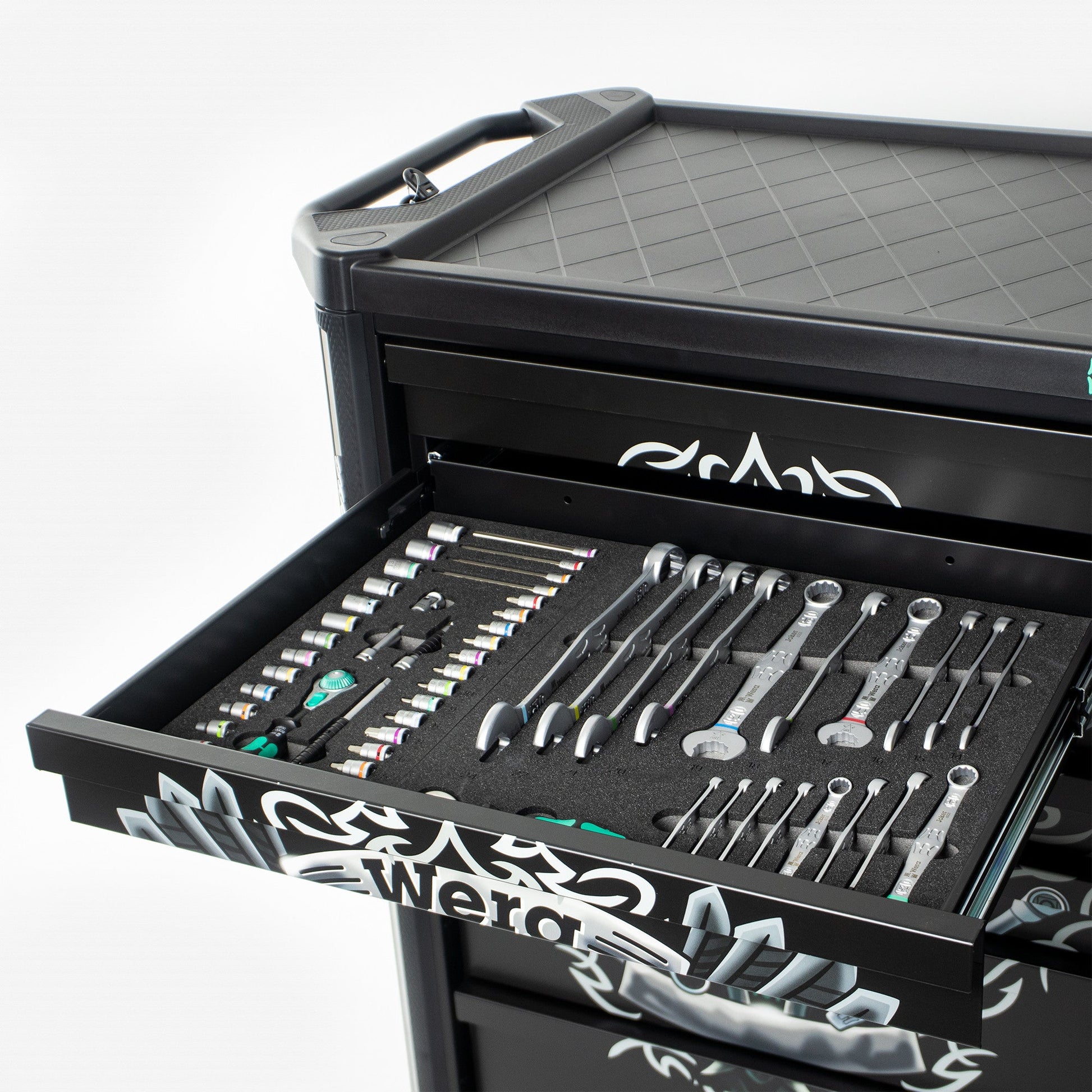 Wera 150130 Tool Rebel Trolley with Tool Assortment, 78 Pieces - WR150130 - KC Tool