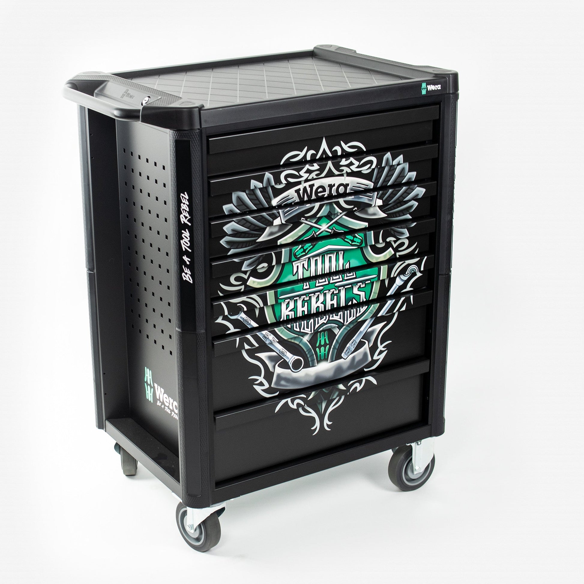 Wera 150130 Tool Rebel Trolley with Tool Assortment, 78 Pieces - WR150130 - KC Tool