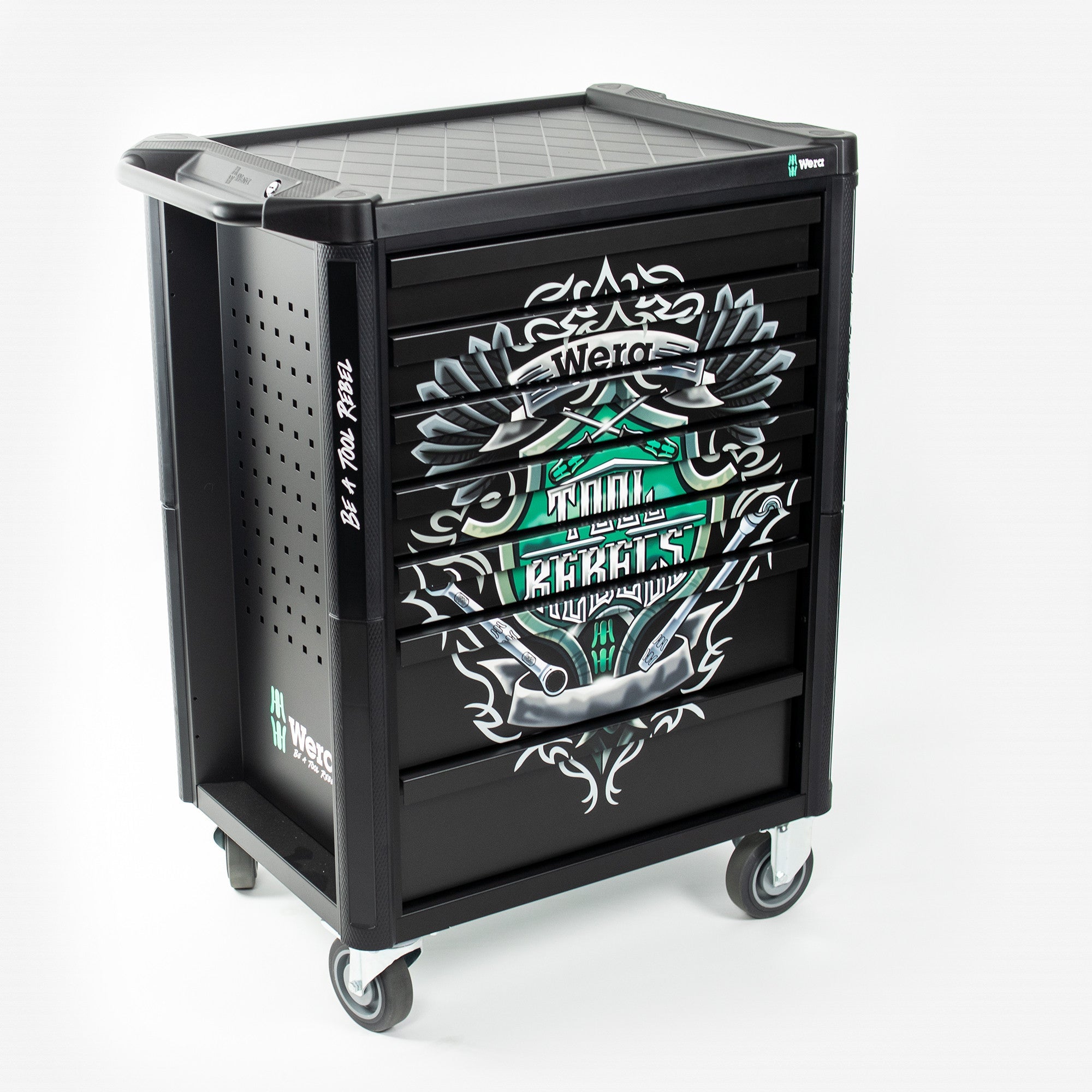 Wera 150130 Tool Rebel Trolley with Tool Assortment, 78 Pieces - WR150130 - KC Tool