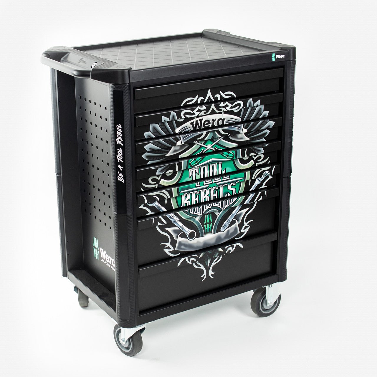 Wera 150130 Tool Rebel Trolley with Tool Assortment, 78 Pieces - WR150130 - KC Tool