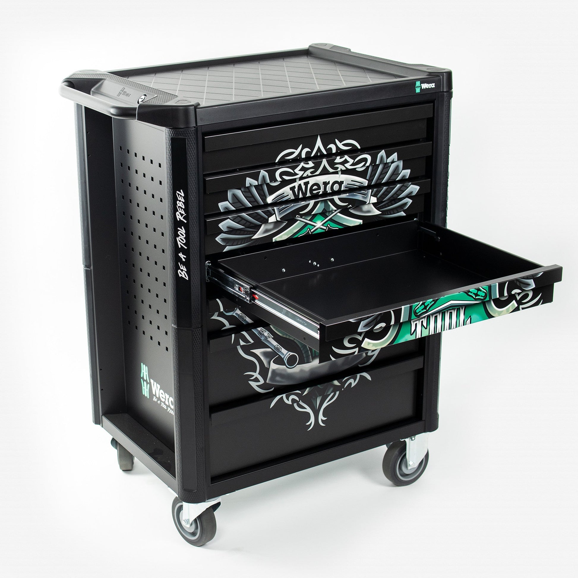 Wera 150130 Tool Rebel Trolley with Tool Assortment, 78 Pieces - WR150130 - KC Tool