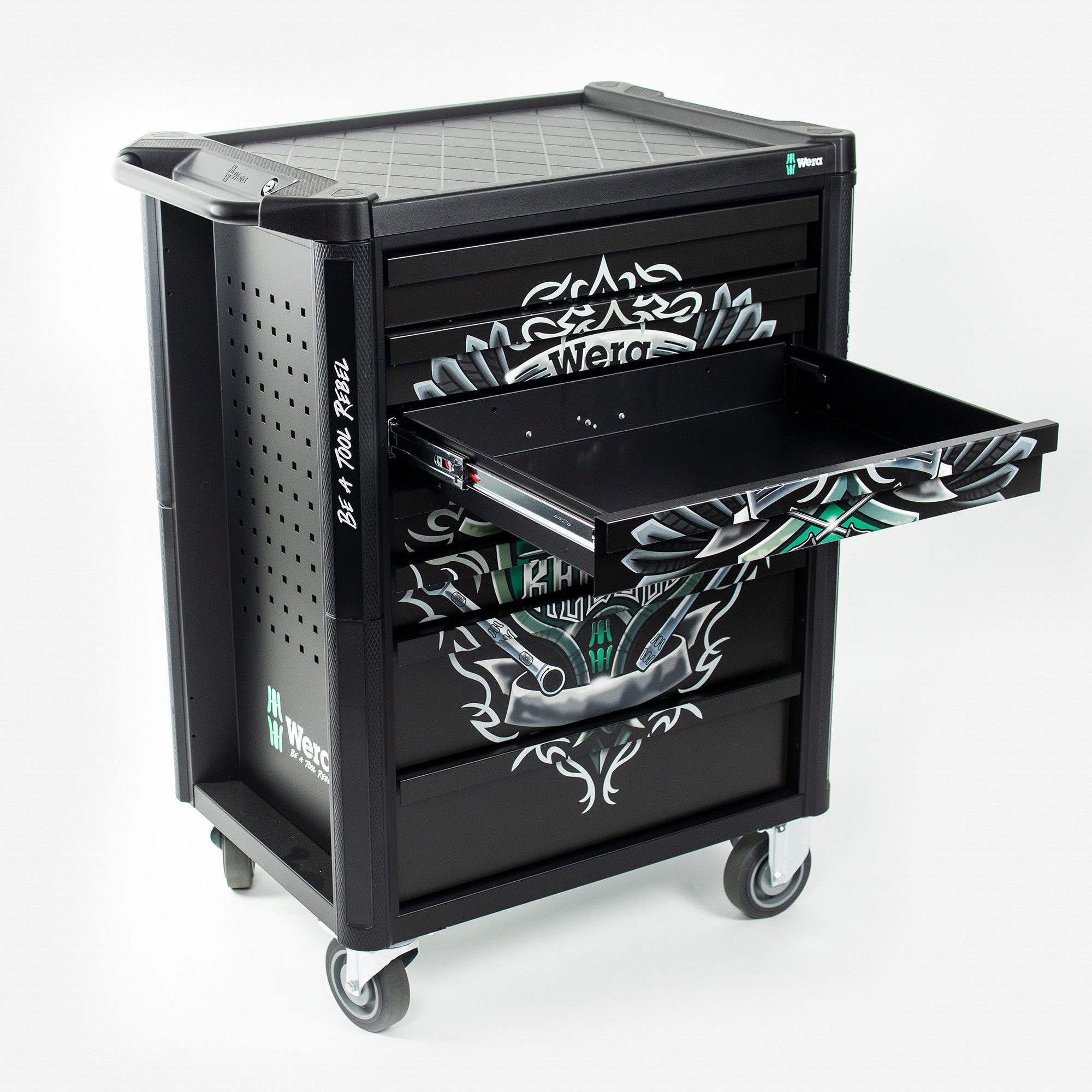 Wera 150130 Tool Rebel Trolley with Tool Assortment, 78 Pieces - WR150130 - KC Tool