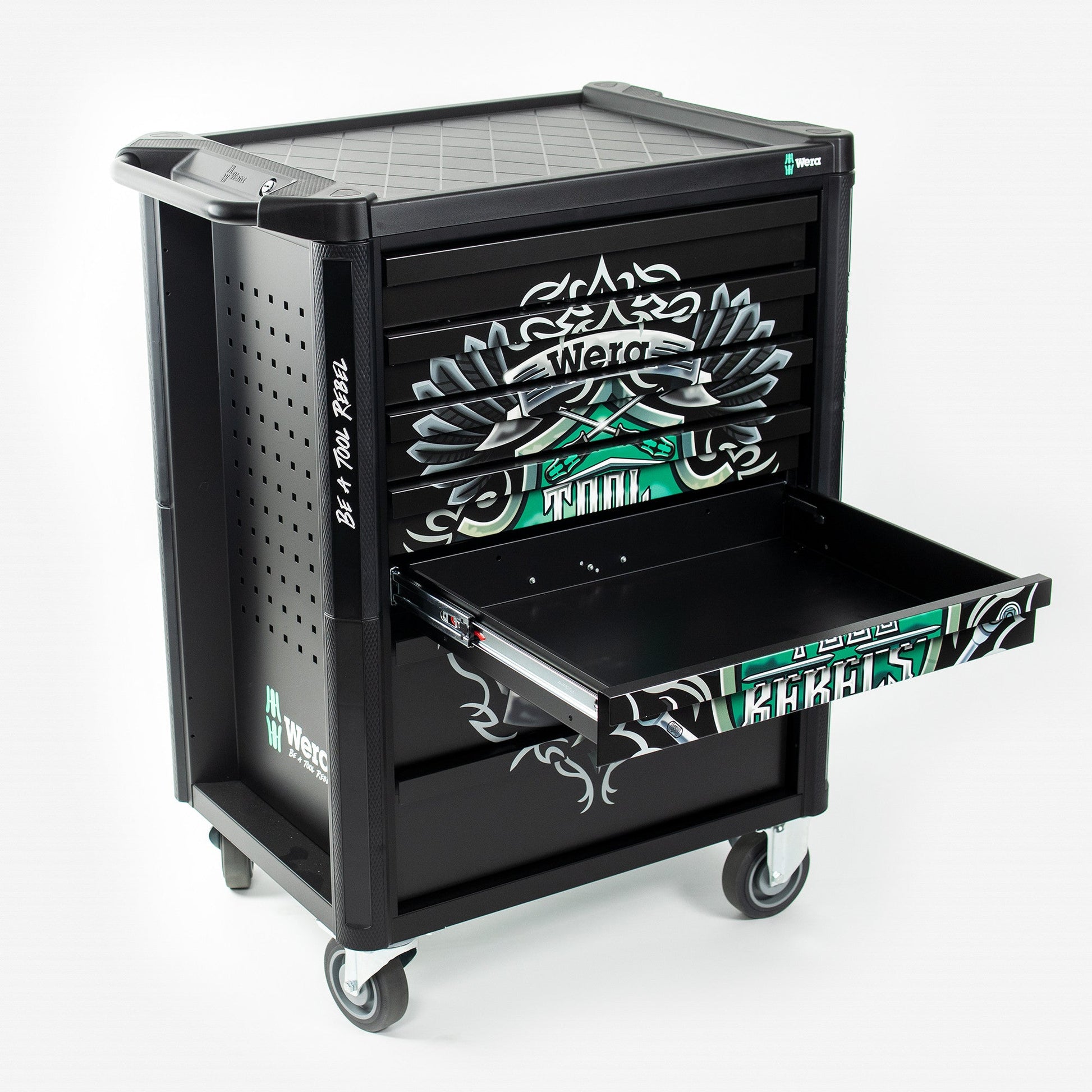 Wera 150130 Tool Rebel Trolley with Tool Assortment, 78 Pieces - WR150130 - KC Tool
