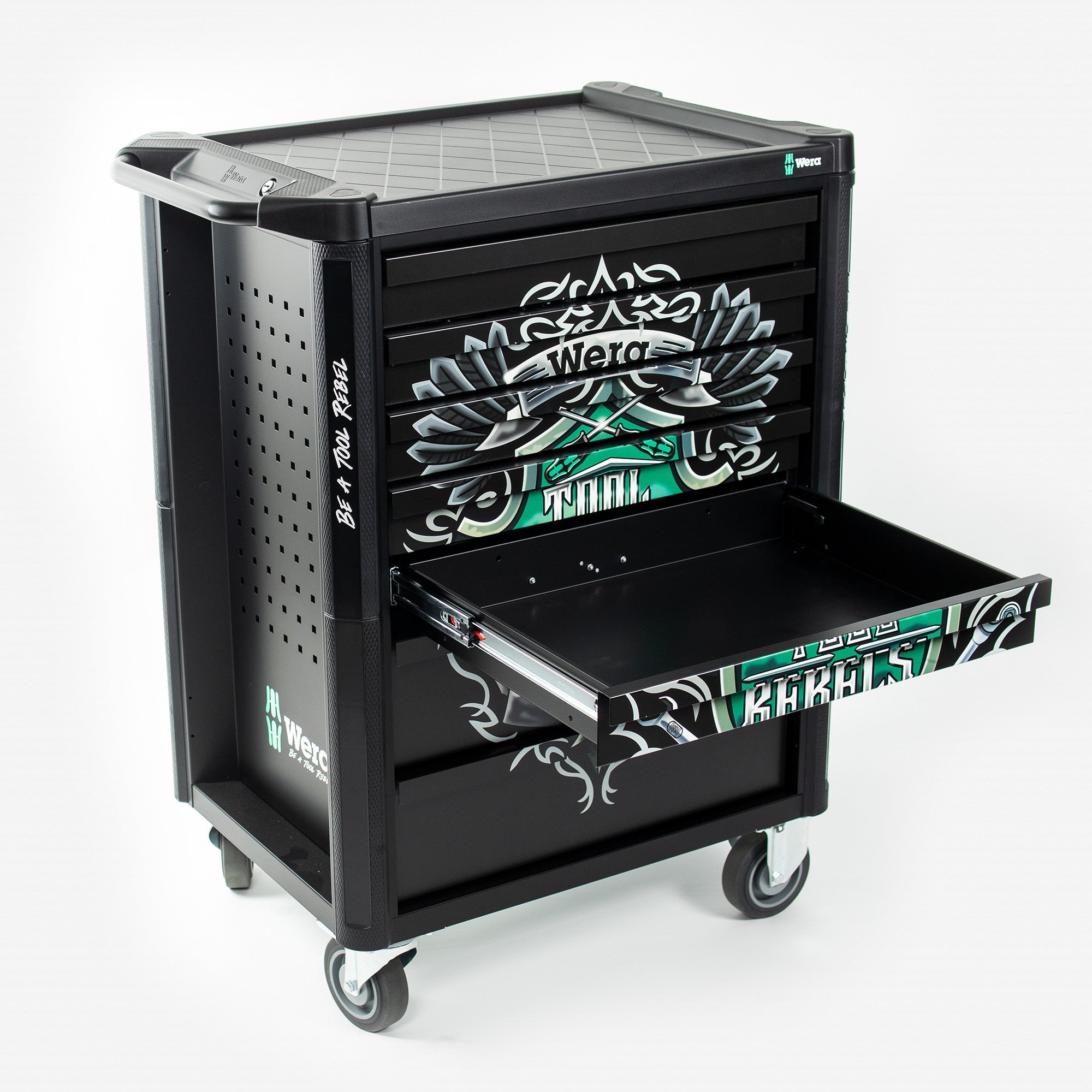 Wera 150130 Tool Rebel Trolley with Tool Assortment, 78 Pieces - WR150130 - KC Tool