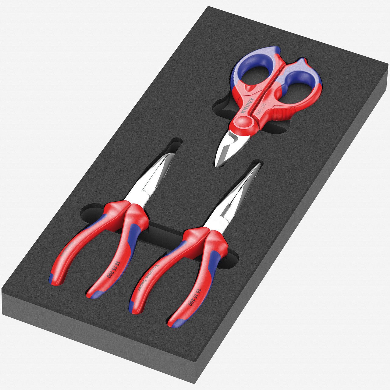 Wera 150181 Foam Insert KNIPEX Pliers Set 2, 3 Pieces - WR150181 - KC Tool
