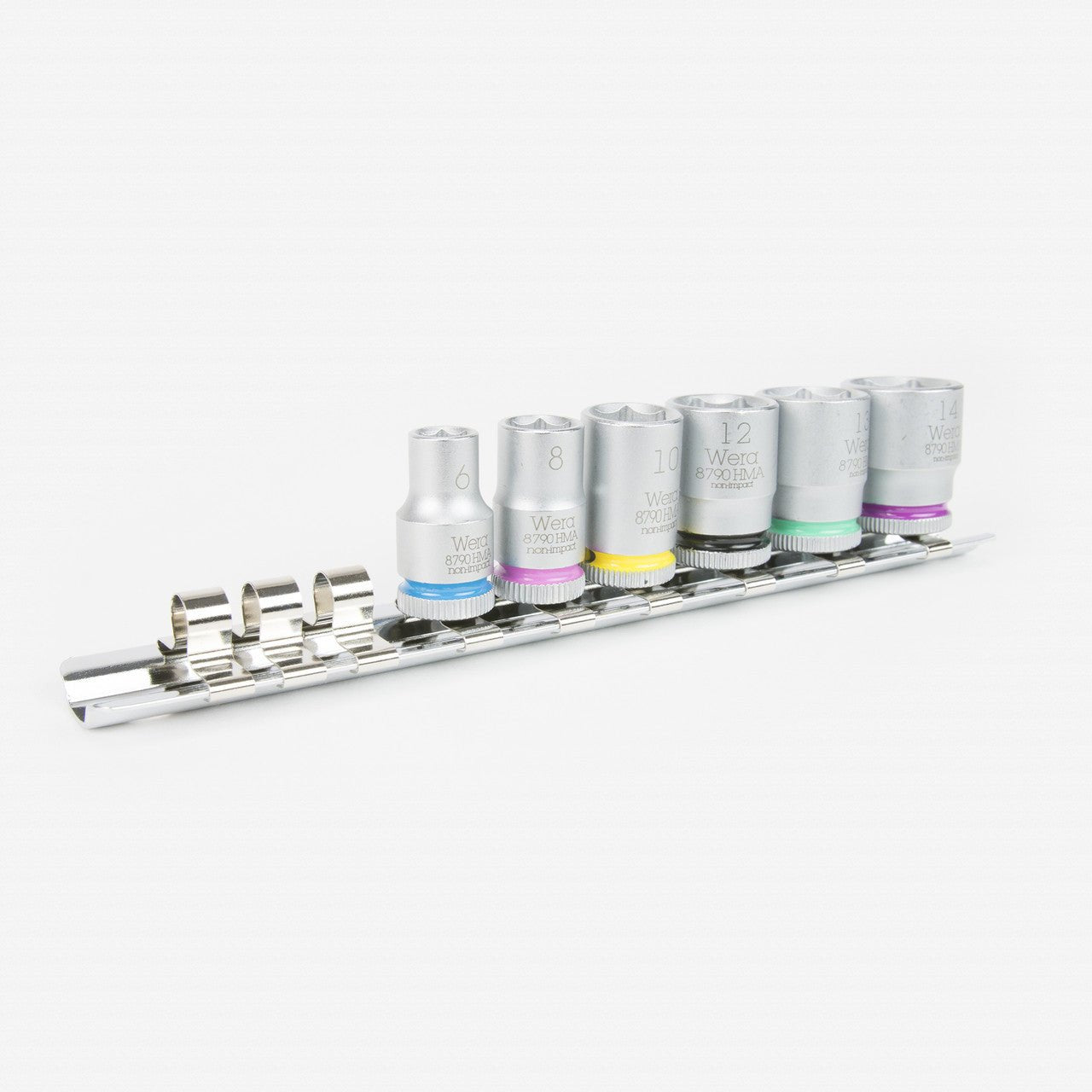 Wera 300200 Zyklop 1/4" Metric Socket Set - WR300200 - KC Tool