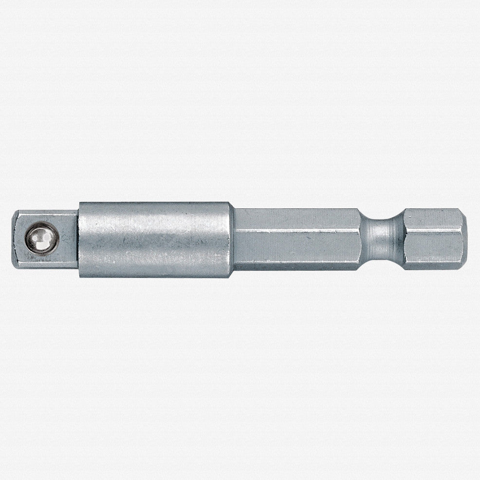 Wera 311517 Male 1/4" Hex to Male 1/4" Square Drive Adaptor - 50mm - WR311517 - KC Tool