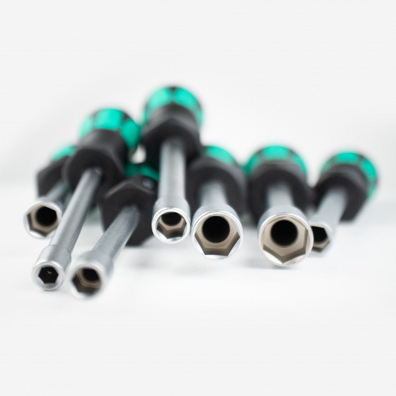 Wera 345230 Kraftform Plus Hollow Shaft Nut Driver Set, SAE - WR345230 - KC Tool