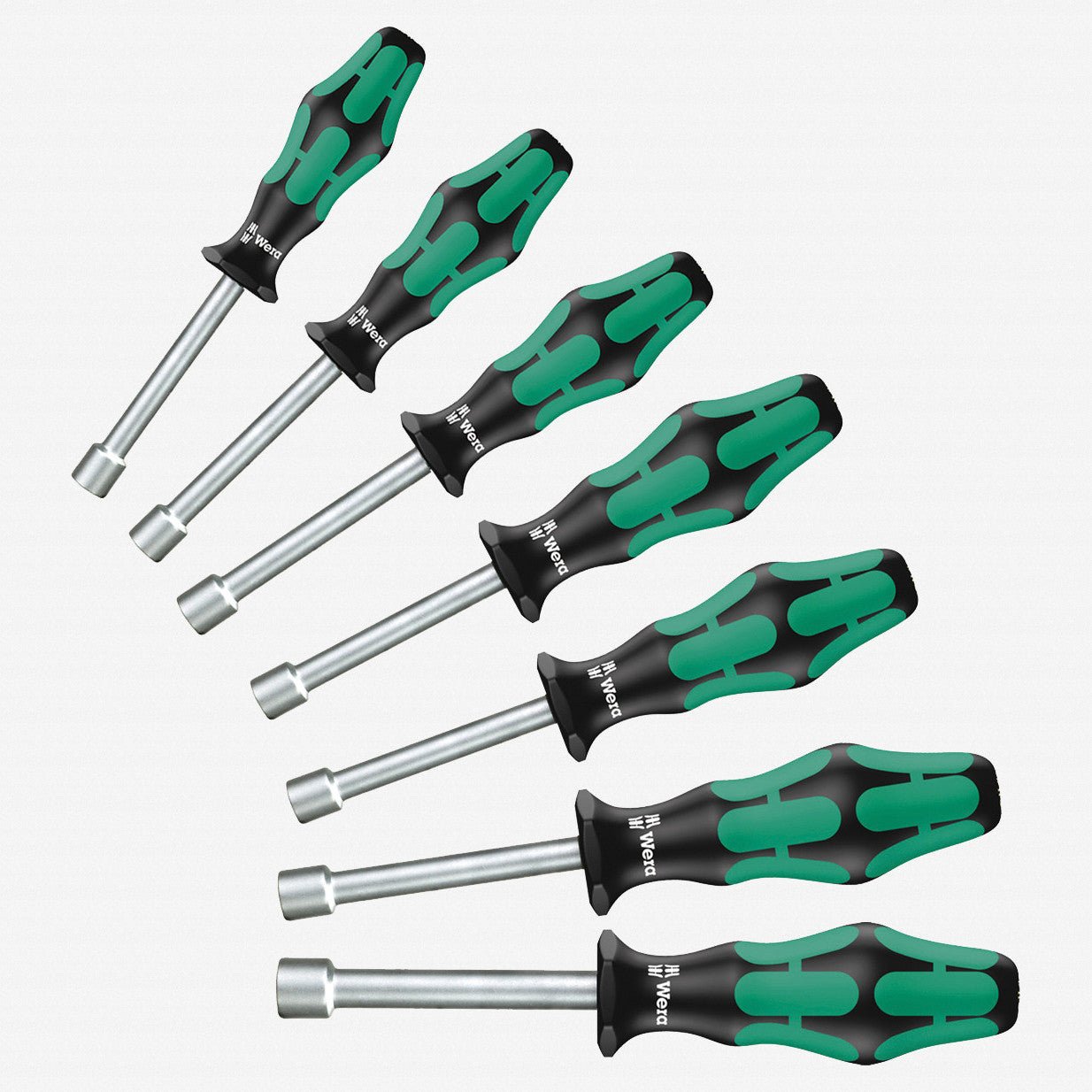 Wera 345230 Kraftform Plus Hollow Shaft Nut Driver Set, SAE | Wera