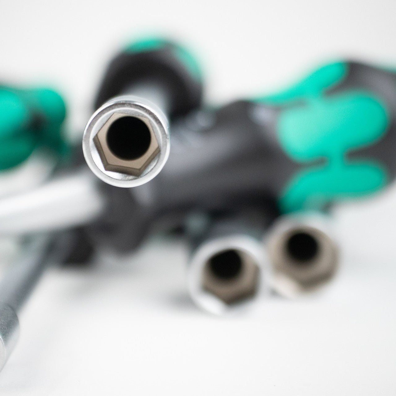 Wera 345230 Kraftform Plus Hollow Shaft Nut Driver Set, SAE - WR345230 - KC Tool