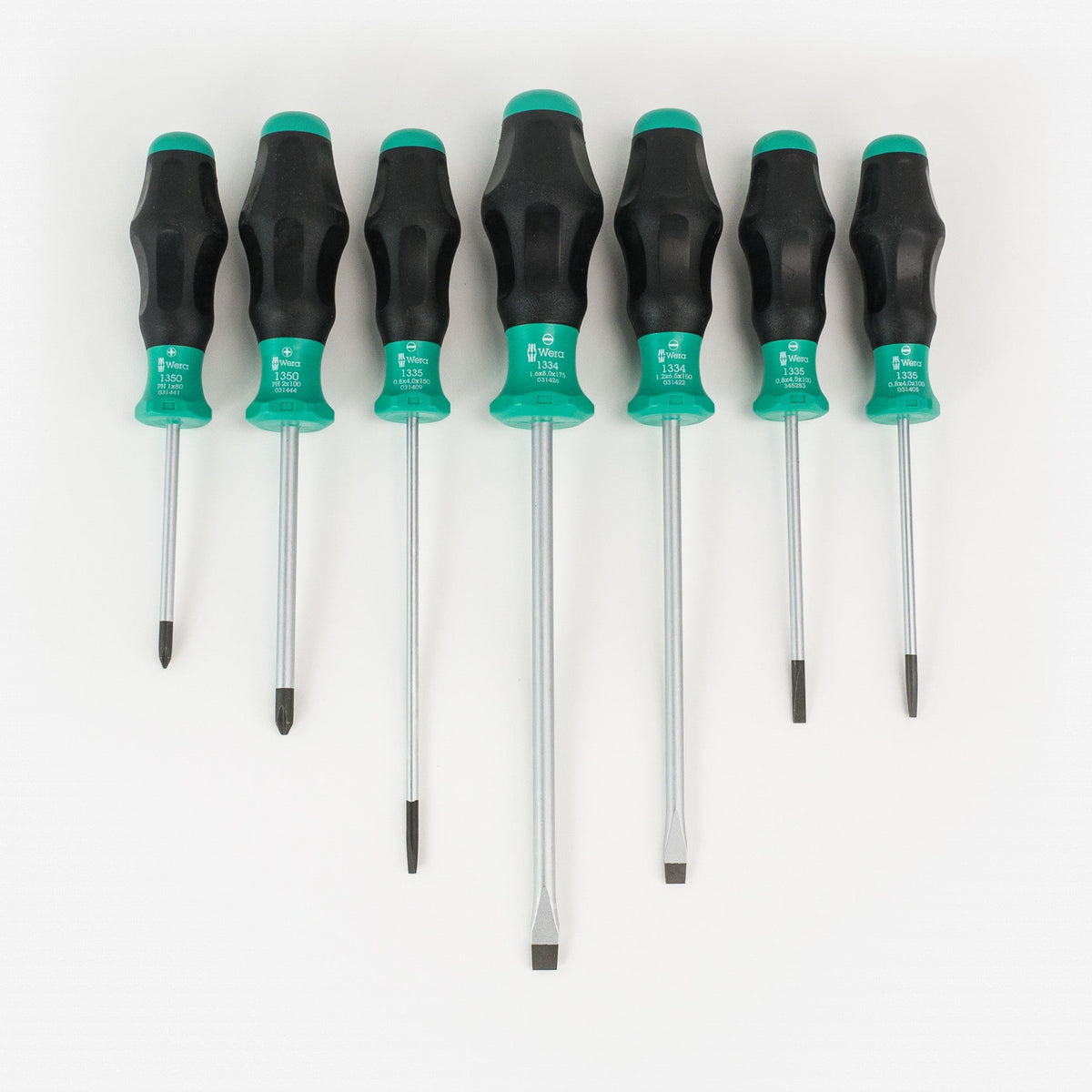 Wera 345246 Kraftform Comfort Slotted/Phillips Screwdriver Set - WR345246 - KC Tool