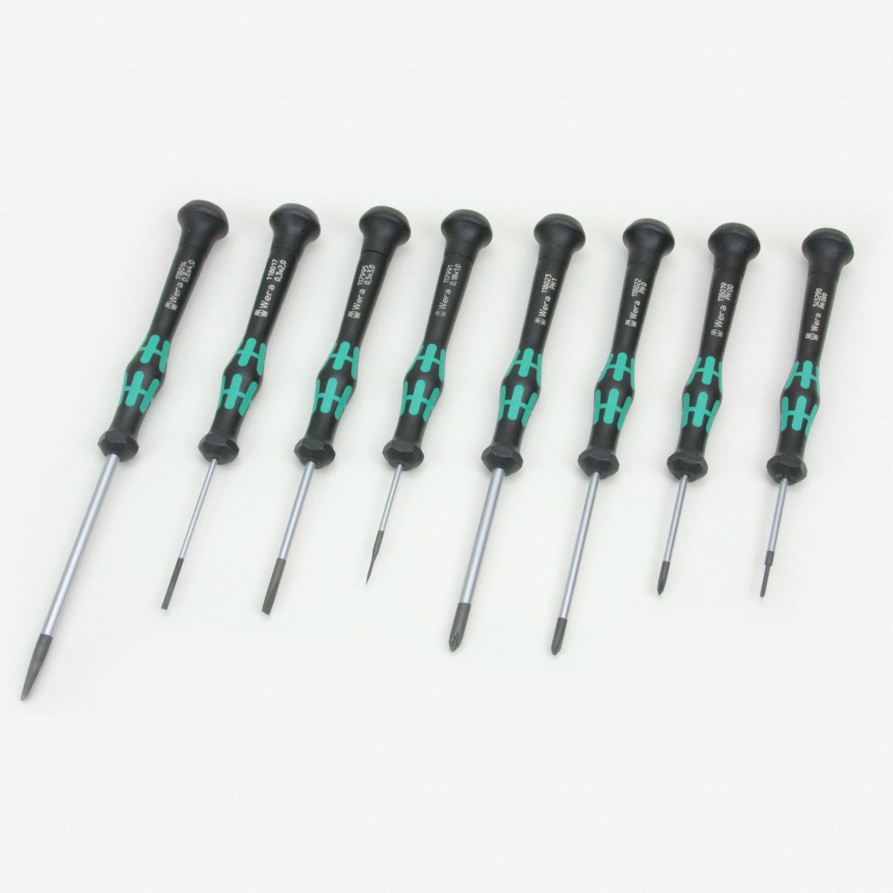 Wera 345261 Kraftform Micro Slotted/Phillips Precision Screwdriver Set - WR345261 - KC Tool