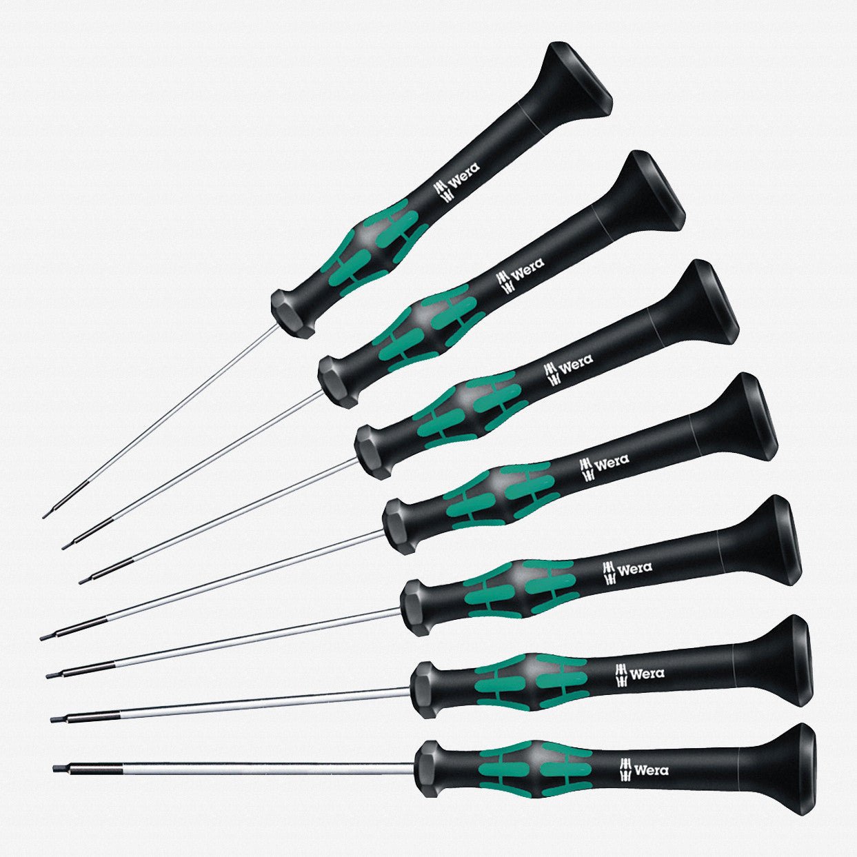 Wera 345273 Kraftform Micro Hex Metric Precision Screwdriver Set - WR345273 - KC Tool