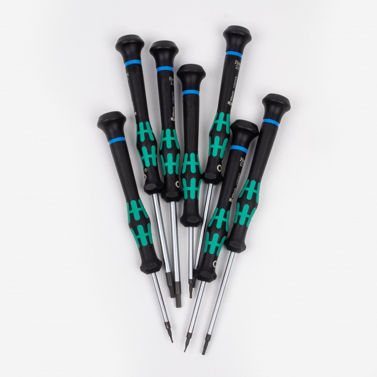 Wera 345273 Kraftform Micro Hex Metric Precision Screwdriver Set - WR345273 - KC Tool
