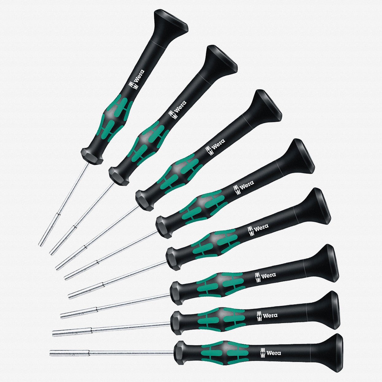 Wera 345279 Kraftform Micro SAE Precision Nut Driver Set - WR345279 - KC Tool