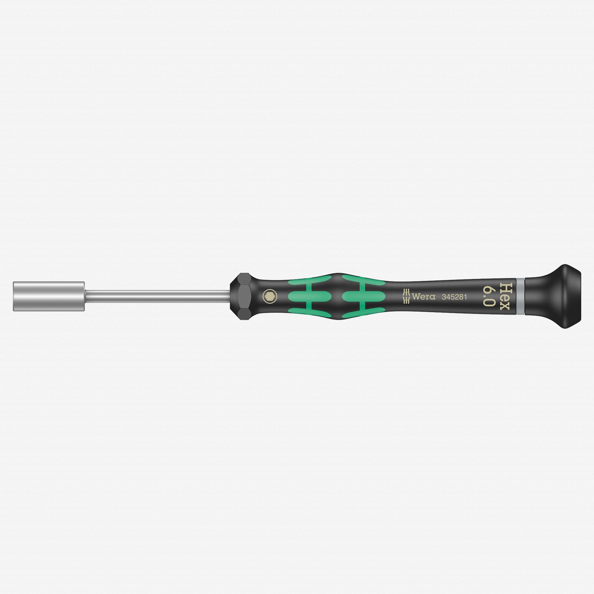 Wera 345281 6 x 60mm Kraftform Micro Precision Nut Driver - WR345281 - KC Tool