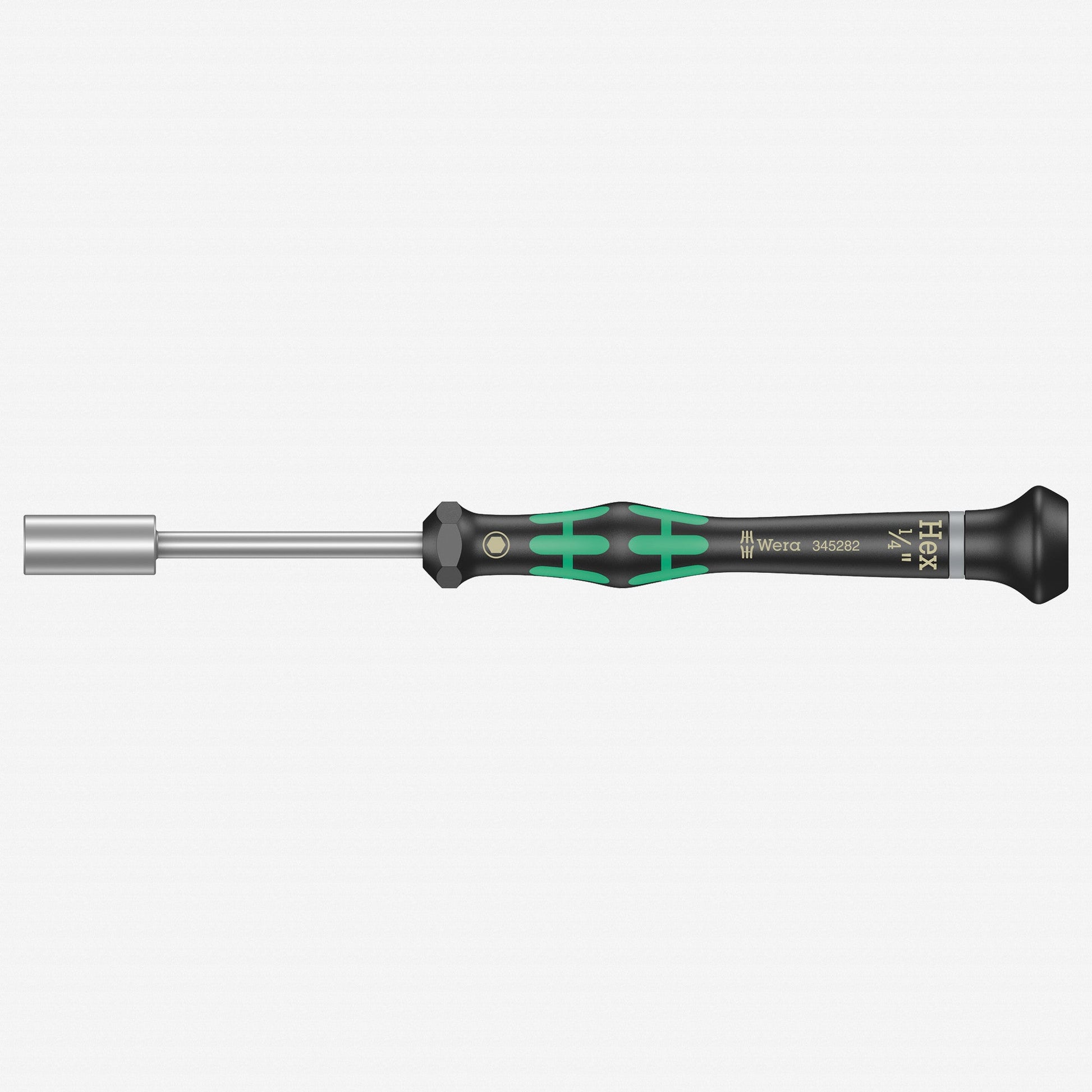 Wera 345282 1/4" x 60mm Kraftform Micro Nut Driver - WR345282 - KC Tool